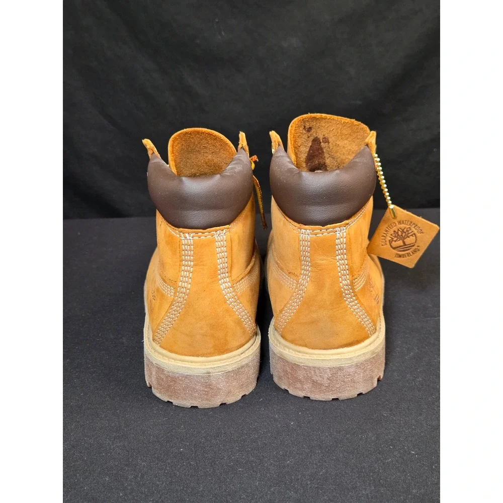 Timberland‎ Kids Premium 6 Inch Waterproof Boots Wheat Nubuck 12709 Size 1M